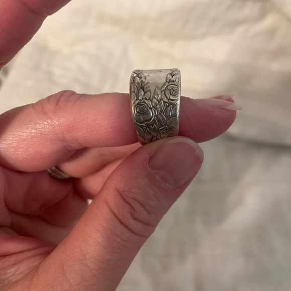 Handmade spoon ring - Picture 4 of 5